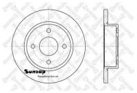 диск тормозной передний Nissan Micra 1.0/1.3 92-00 STELLOX 60202237SX