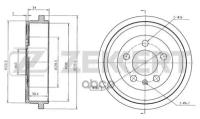 Барабан Торм Зад ZEKKERT BS5029