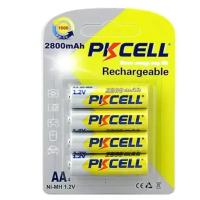 Набор аккумуляторов PKCELL LR06 (AA) Ni-Mh 2800mAh, 4 шт