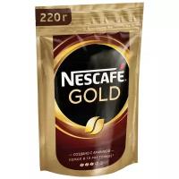 Кофе растворимый Nescafe Gold, 12 шт по 220 г