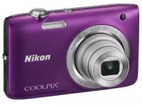 Фотоаппарат Nikon Coolpix S2800, фиолетовый