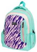 Berlingo рюкзак Boom Animal pattern mint, мятный