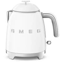 Чайники SMEG/ Мини чайник электрический, 0.8 л, белый