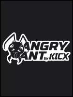 Наклейка на авто "Angry Ant by KICX" 20х9 см