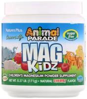 NaturesPlus Animal Parade Mag Kidz магний для детей натуральный вишневый вкус 171 гр