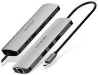 Мультифункциональный хаб Vention USB Type C 9 в 1