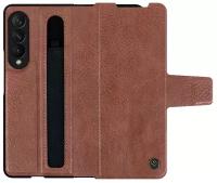 Чехол Nillkin Aoge Leather Cover case for Samsung Galaxy Z Fold 3 / Fold 3 5G / W22 5G Brown (коричневый)