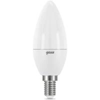 Лампа светодиодная gauss, LED Candle Dimmable 103101107-D E14, C38, 7Вт, 3000К