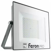 Светодиодный прожектор Feron.PRO LL-1000 IP65 100W 6400K черный