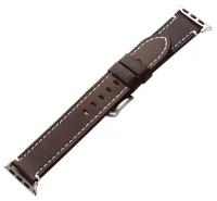 Ремешок для Apple Watch 40мм/ 38мм кожаный COTEetCI W35 Homag Leather Band (WH5258-BR) Коричневый