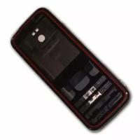 Корпус для Nokia 5630 <черно-красный>