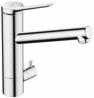 Кухонный смеситель Hansgrohe Zesis M33 CoolStart 74808000, хром