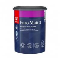 Краска Tikkurila Euro Matt 3 для детской матовая бесцветный 0.9 л