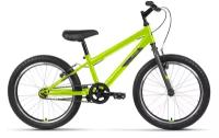 Детский велосипед Altair MTB HT 20 1.0, год 2022, цвет Зеленый-Серебристый