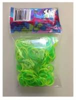 Rainbow Loom Резиночки для плетения браслетов RAINBOW LOOM Неон, желто-зеленый B0045