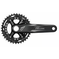 Шатуны для велосипеда Shimano Deore FC-M4100-2 Hollowtech II 170 мм, звезды 36/26T, без каретки, OEM