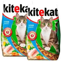 KITEKAT улов рыбака для взрослых кошек (1,9 + 1,9 кг)