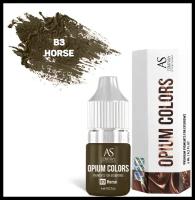 AS Company (AS Pigments, Алина Шахова, Пигменты Шаховой) Пигмент для татуажа бровей - Opium Colors B3 Horse, 6 мл