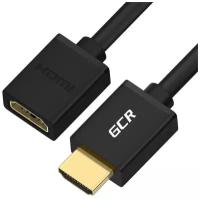 Кабель удлинитель HDMI v2.0 GCR для Smart TV 18 Гбит/с (GCR-HMFR6) черный 2.0м