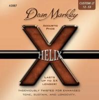 Струны для акустической гитары Dean Markley Helix HD Phos Acoustic Custom LT 2087 12-53