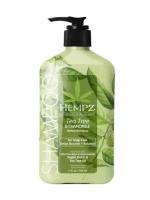 Шампунь Здоровые волосы чайное дерево и ромашка / Tea Tree & Chamomile Herbal Shampoo 500 мл