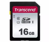 Карта памяти Transcend SDHC 16GB 300S UHS-I U1