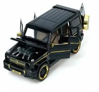 Машинка модель металлическая мерседес Гелендваген Brabus масштаб 1:24 (M923Y)