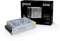 Блок питания 60W 12V IP20 Gauss