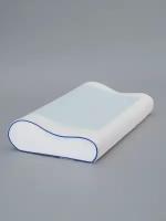 Подушка Arya Home для сна с эффектом памяти гелевая в сумке 50X30X10 Memory Foam