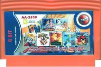 Сборник игр 7 в 1 AA-2509 ANGRY BIRDS / ALADDIN / CHIP and DALE 1 / FELIX VS JERRY / MARIO Bros. (8 bit) английский язык