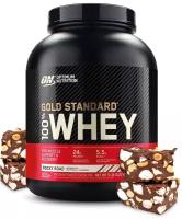 Сывороточный протеин OPTIMUM NUTRITION 100% Whey Gold Standard 2270 г, Шоколадный Рокки Роуд