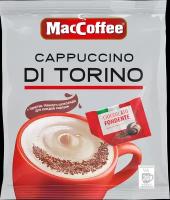 Растворимый кофе MacCoffee Cappuccino di Torino с шоколадом, в пакетиках, 20 уп., 510 г