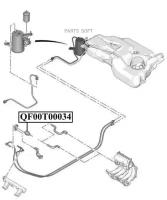 Клапан вентиляции топливного бака QUATTRO FRENI Арт. qf00t00034