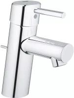 Смеситель для раковины Grohe Concetto S-Size с донным клапаном, хром 32204001