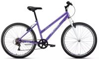 Велосипед горный жесткая вилка ALTAIR MTB HT Low 26" 15" фиолетовый/белый RBKT1M166009
