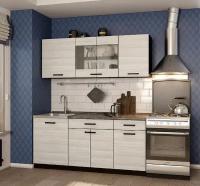 Кухонный гарнитур, кухня, готовый комплект Мальва 1.5 м