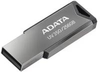 USB Flash накопитель 256Gb ADATA UV350 Silver (AUV350-256G-RBK)