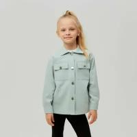 MINAKU Рубашка для девочки MINAKU: Casual collection KIDS цвет мятный, рост 158