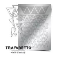 Trafaretto (Prima nails), Металлизированные наклейки (GM-04, серебро)