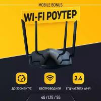 Роутер wi-fi с сим картой 4G/5G