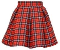 Школьная юбка Luneva, размер 110, красный