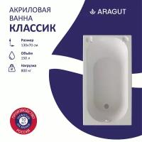 Акриловая ванна ARAGUT Классик 130х70