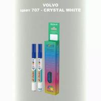 Маркер с краской COLOR1 для VOLVO, цвет 707 - CRYSTAL WHITE