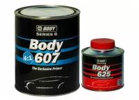 Грунт акриловый Черный Body 607 0.8Л + 0.2Л Отвердителя