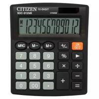 Калькулятор бухгалтерский Citizen SDC-812NR черный 12-разр