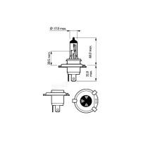 PHILIPS 12342XVBW Лампа накаливания