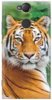 RE: PA Накладка Transparent для Sony Xperia XA2 с принтом "Портрет тигра"
