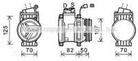 AVA CTK041 Компрессор кондиционера Chevrolet Aveo T250 T255