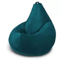 MyPuff кресло-мешок Груша, размер XXXL-Стандарт, мебельный велюр, глубокая бирюза