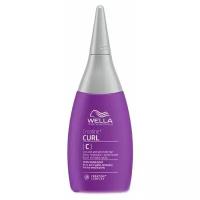 Wella Creatine+ Curl (С) - Лосьон для создания локонов с интенсивной формулой для окрашенных и чувствительных волос 75 мл